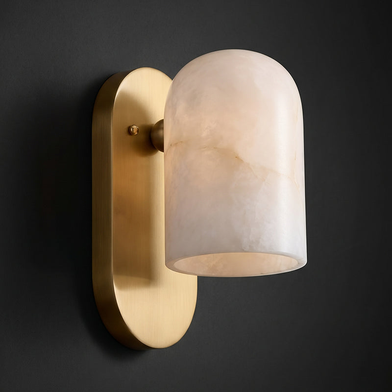 Calder Alabaster-Wandleuchte