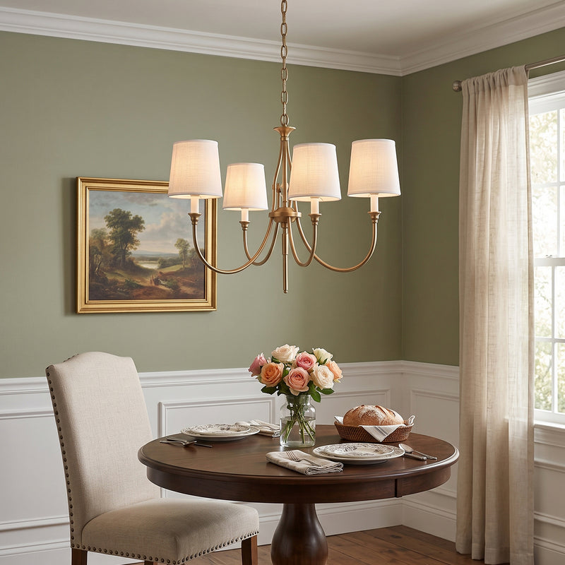 Remington Brass Chandelier
