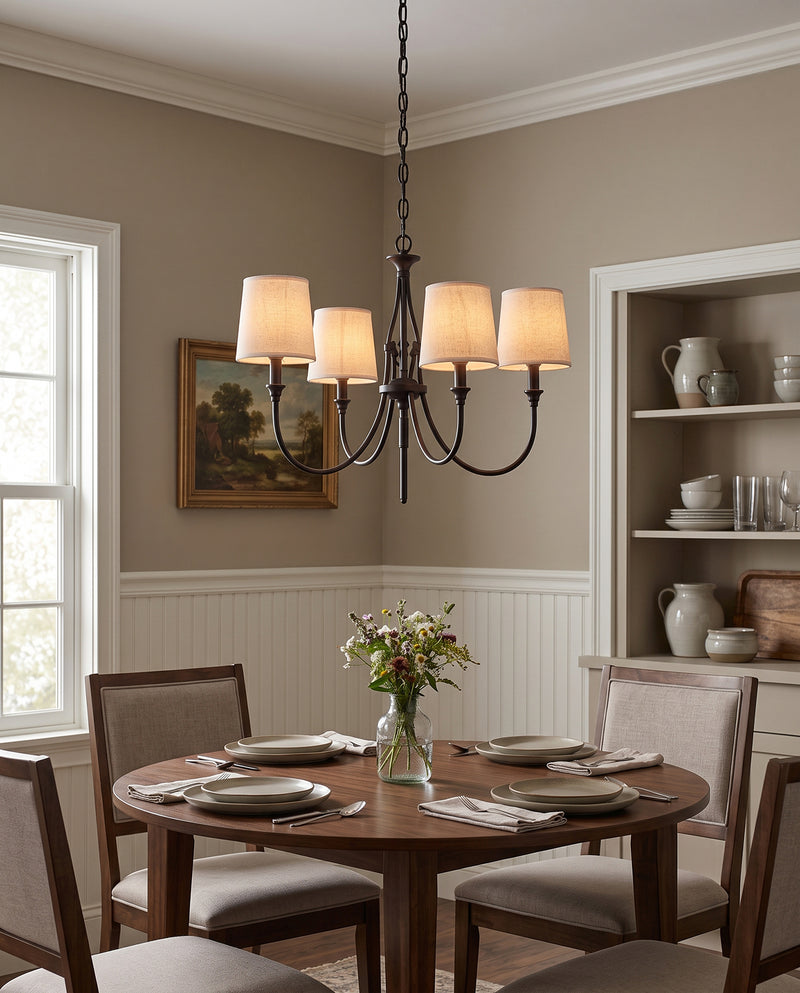 Remington Brass Chandelier