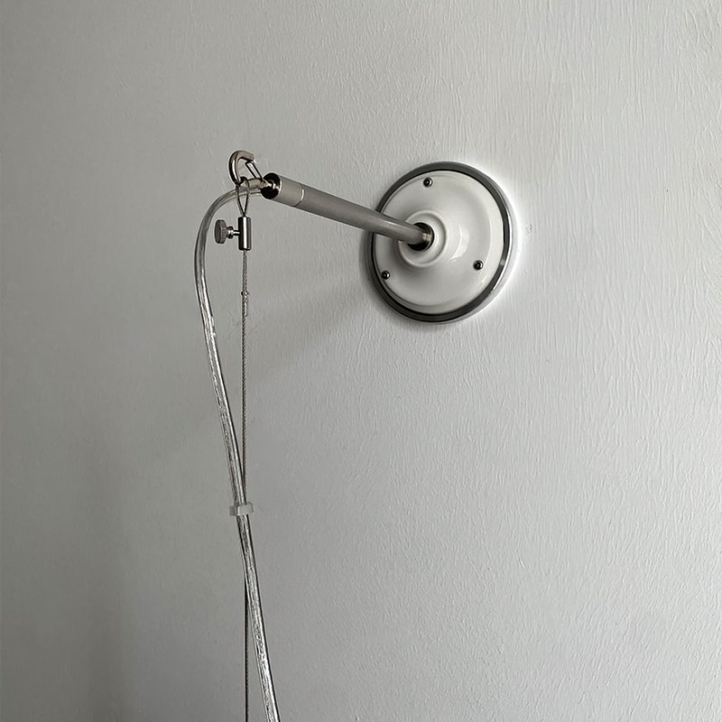 Remy Ceramic Pulley Wall Sconce