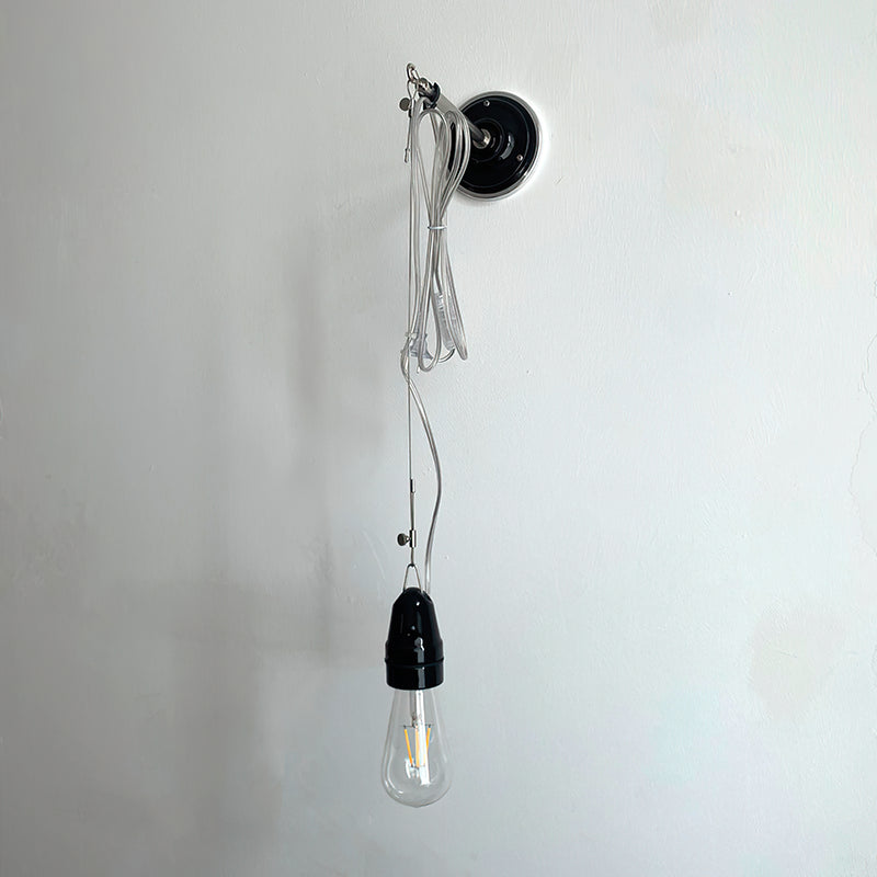 Remy Ceramic Pulley Wall Sconce