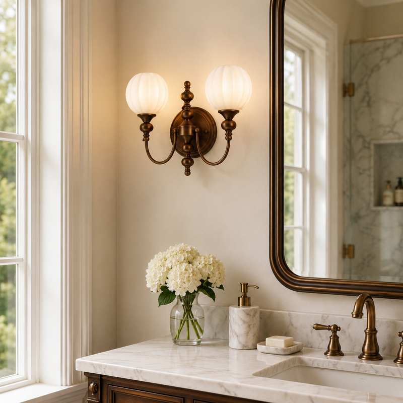Retro Monique Wall Sconce
