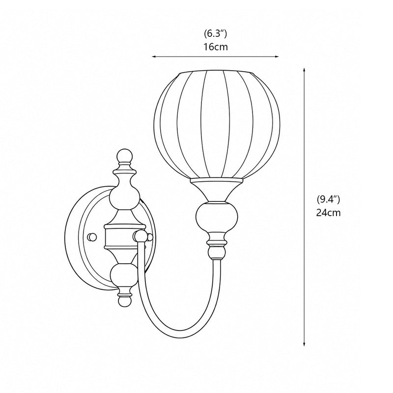 Retro Monique Wall Sconce