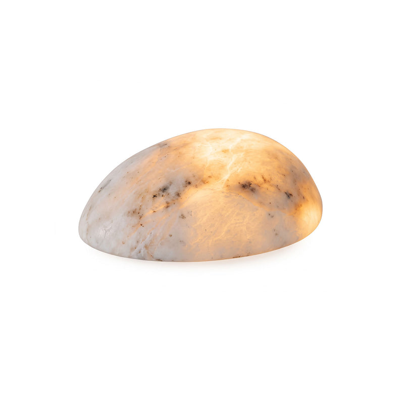 Rhea  Alabaster Tabel Lamp (Built-in Battery)