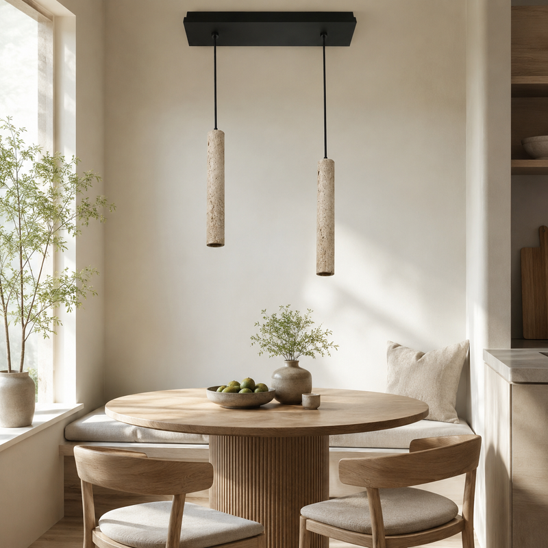Roman Travertine Pendant Lamp