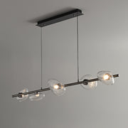 Rowan Pebble Glass Linear Chandelier – detail 14