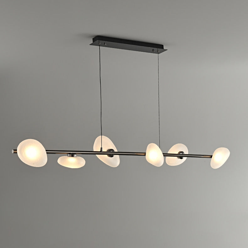 Rowan Pebble Glass Linear Chandelier – detail 15