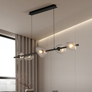Rowan Pebble Glass Linear Chandelier – detail 10