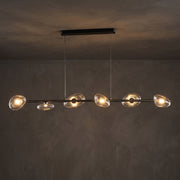 Rowan Pebble Glass Linear Chandelier – detail 17