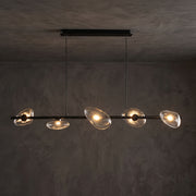 Rowan Pebble Glass Linear Chandelier – detail 16