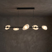 Rowan Pebble Glass Linear Chandelier – detail 18