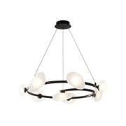 Rowan Pebble Glass Chandelier