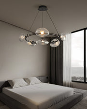 Rowan Pebble Glass Chandelier – detail 10