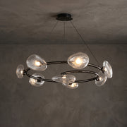Rowan Pebble Glass Chandelier – detail 15