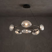 Rowan Pebble Glass Chandelier – detail 12