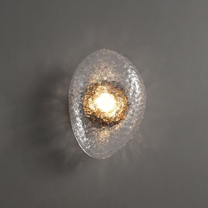 Rowan Pebble Glass Wall Sconce