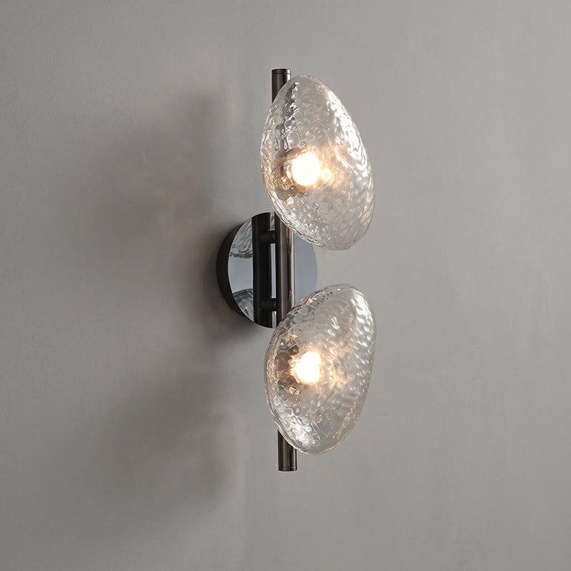 Rowan Pebble Glass Wall Sconce