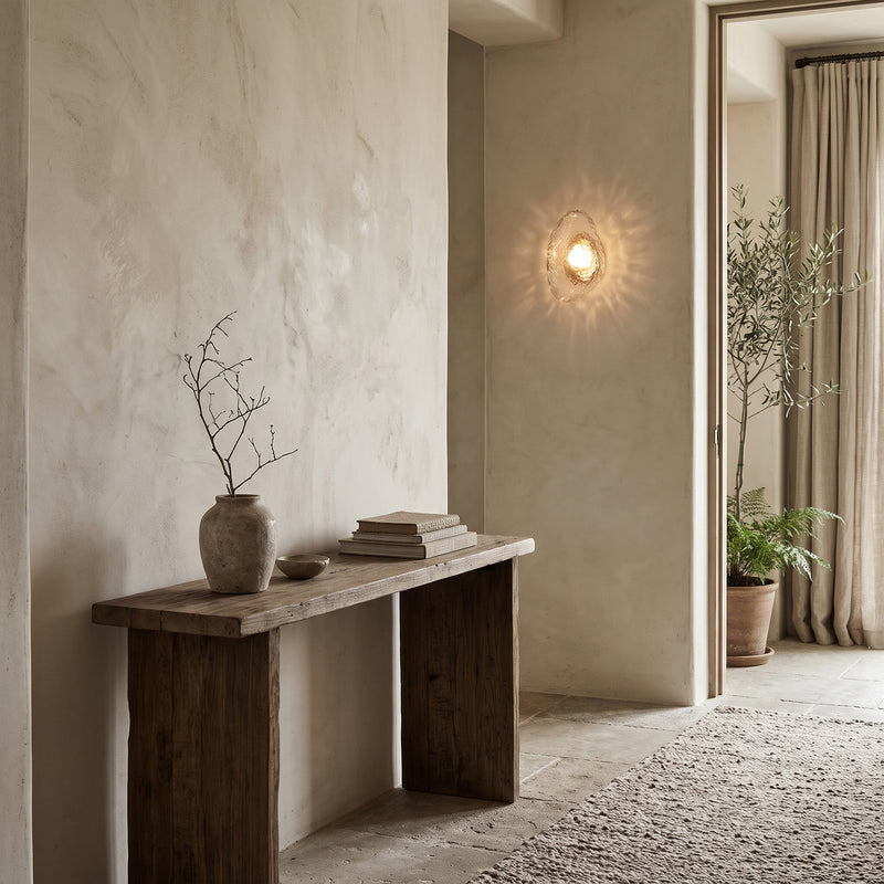 Rowan Pebble Glass Wall Sconce