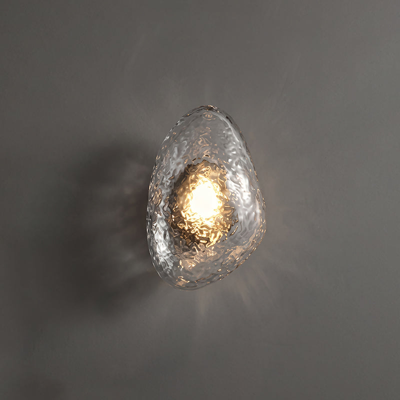 Rowan Pebble Glass Wall Sconce