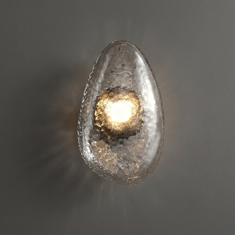 Rowan Pebble Glass Wall Sconce