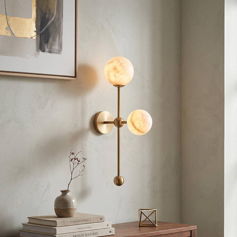 Rutledge Alabaster Wall Sconce