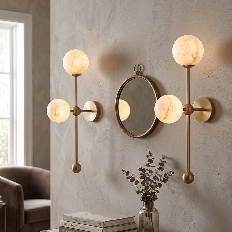 Rutledge Alabaster Wall Sconce