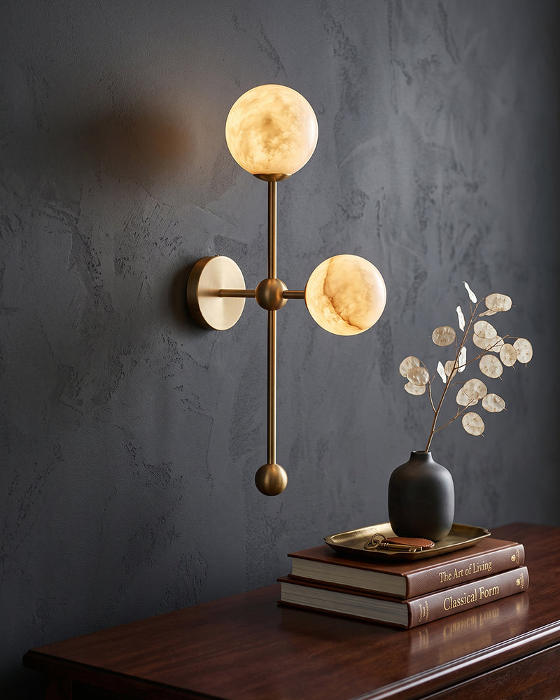 Rutledge Alabaster Wall Sconce