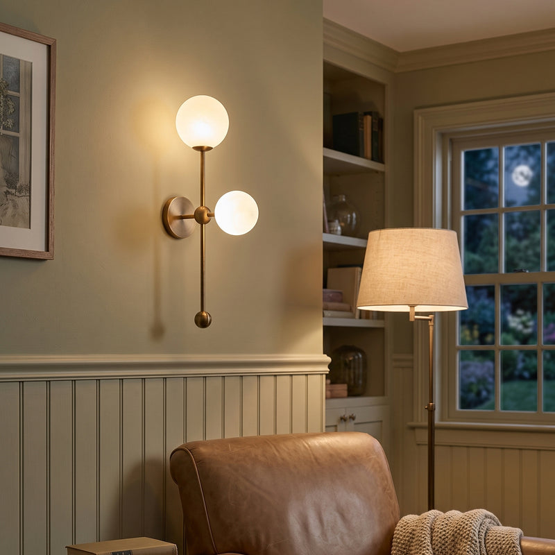 Rutledge Glass Wall Sconce