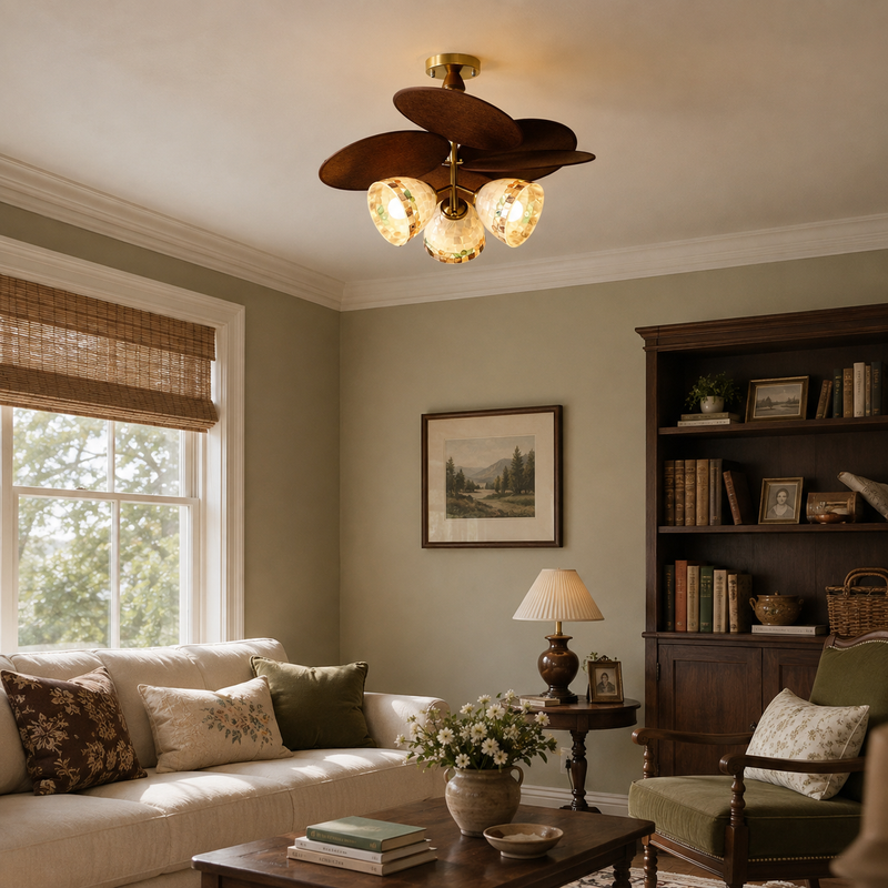 Santiago Semi-Flush Mount Ceiling Lamp
