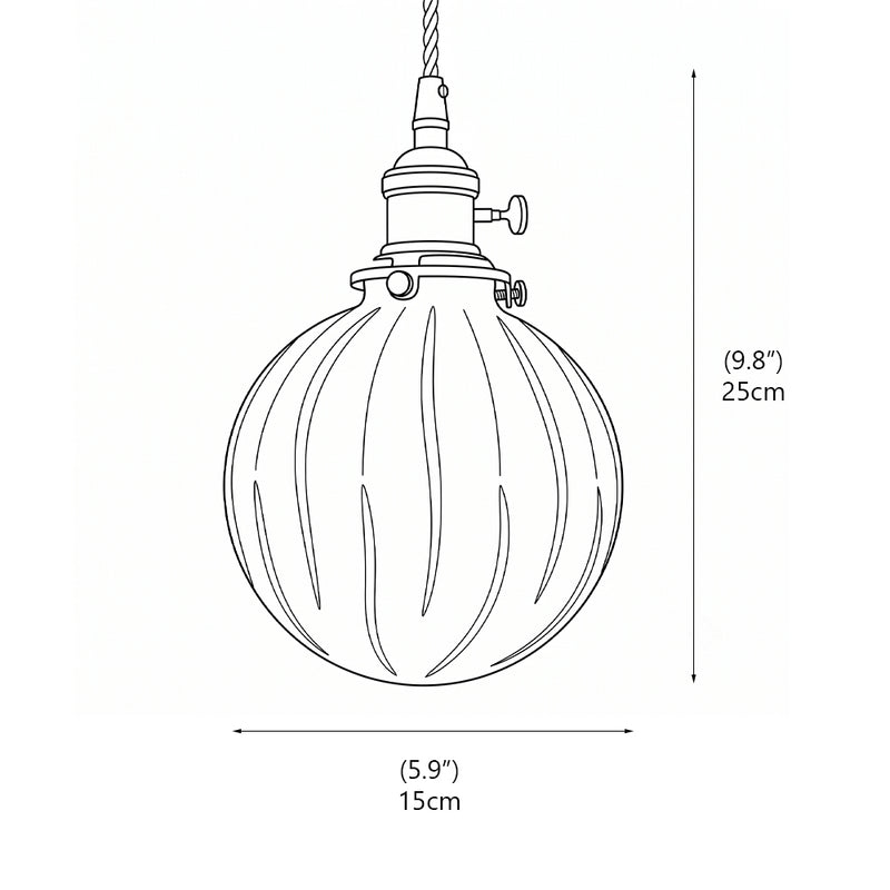 Sebastian Glass Pendant Lamp