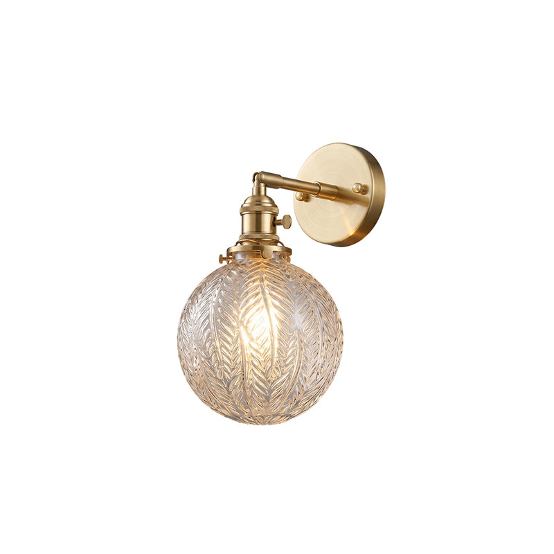 Sebastian Glass Wall Sconce