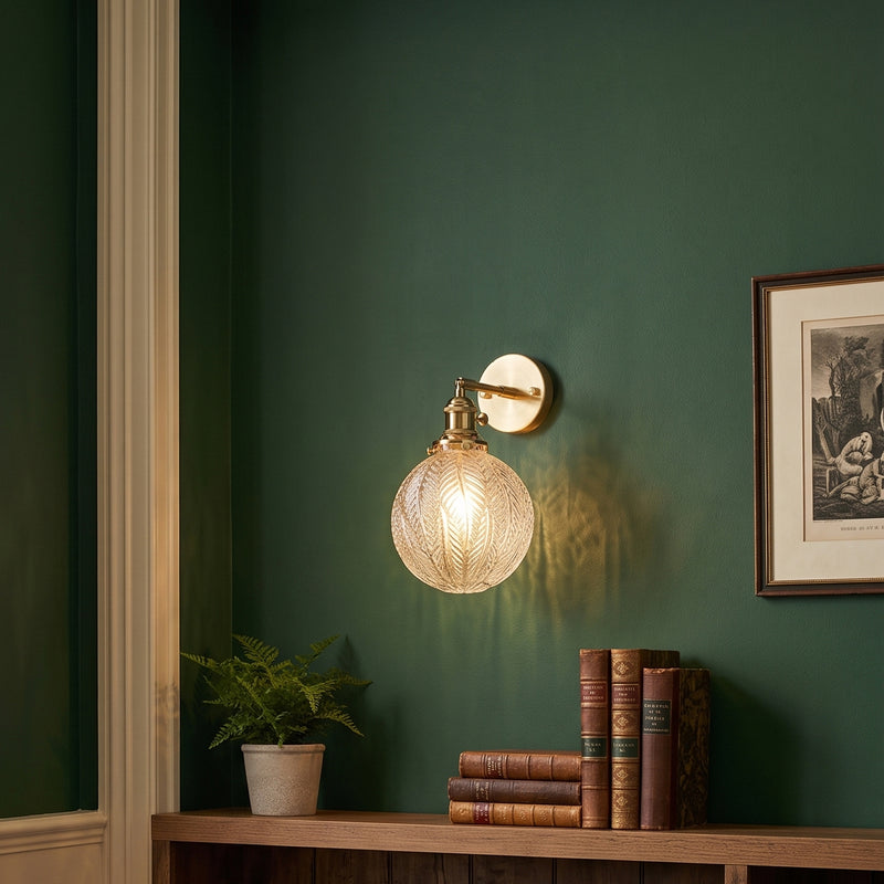 Sebastian Glass Wall Sconce