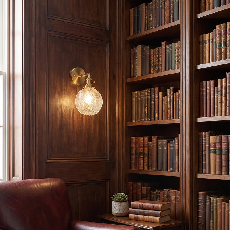 Sebastian Glass Wall Sconce