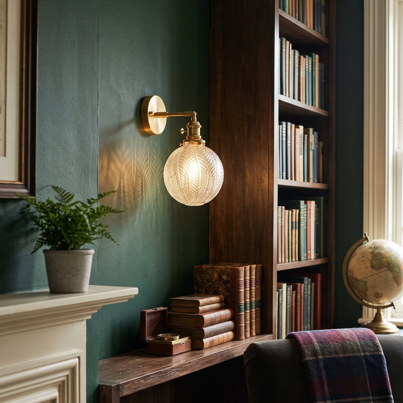 Sebastian Glass Wall Sconce
