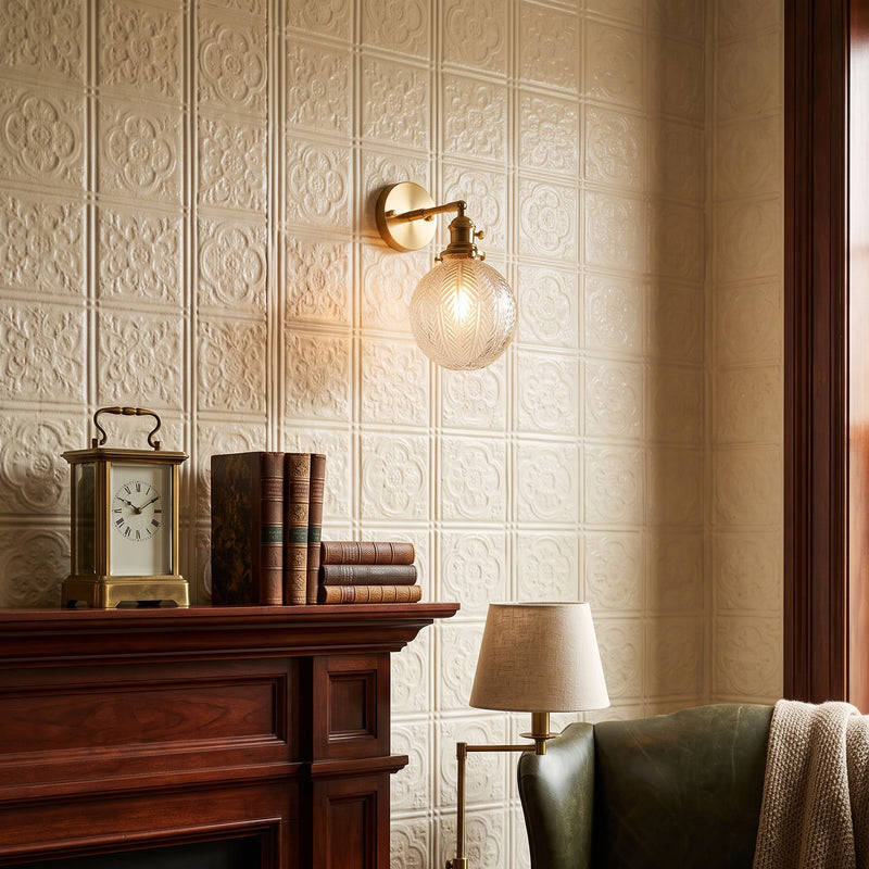 Sebastian Glass Wall Sconce