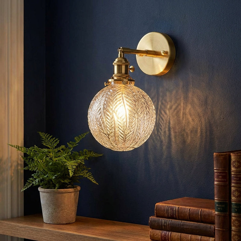 Sebastian Glass Wall Sconce