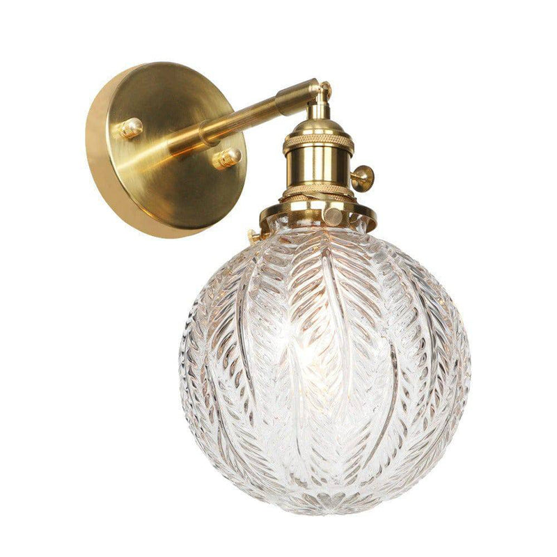 Sebastian Glass Wall Sconce