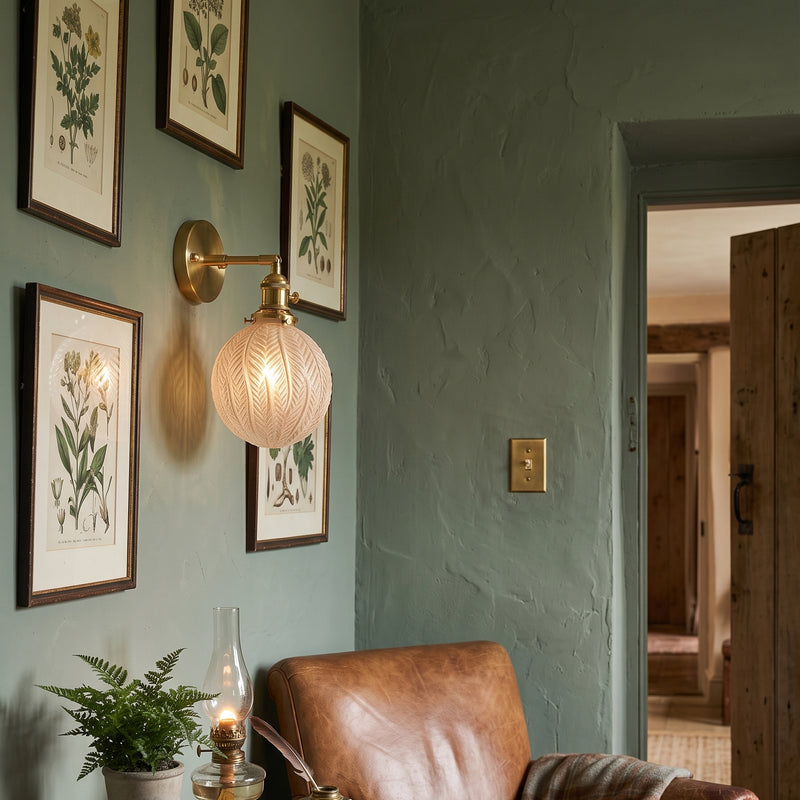 Sebastian Glass Wall Sconce