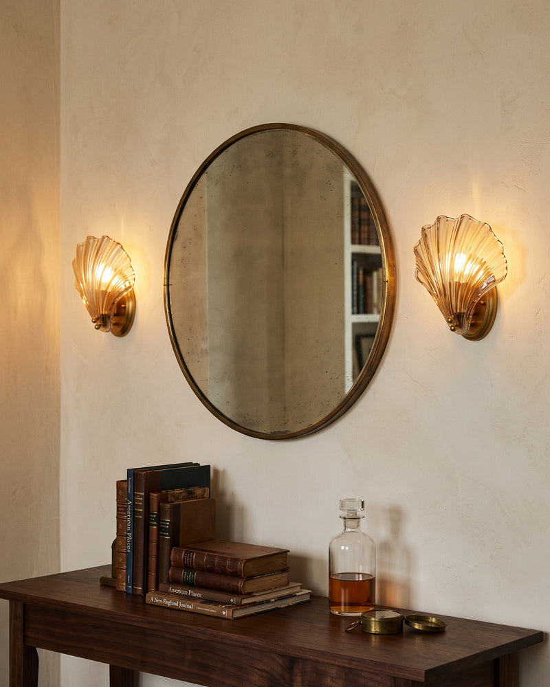 Shelley Glass Wall Sconce