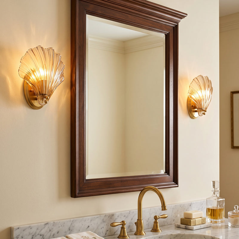 Shelley Glass Wall Sconce
