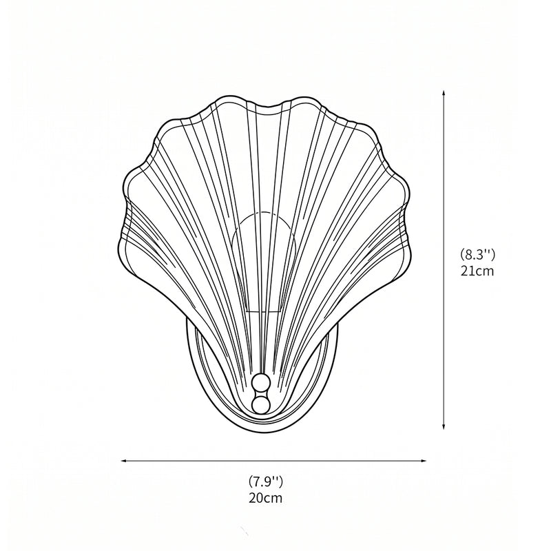 Shelley Glass Wall Sconce