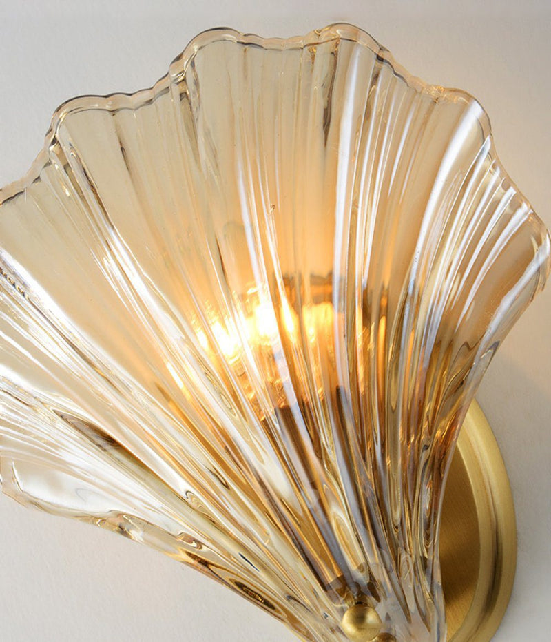 Shelley Glass Wall Sconce
