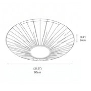 Siam Flush Mount Ceiling Lamp – detail 3