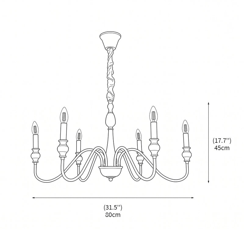 Silhouette Chandelier