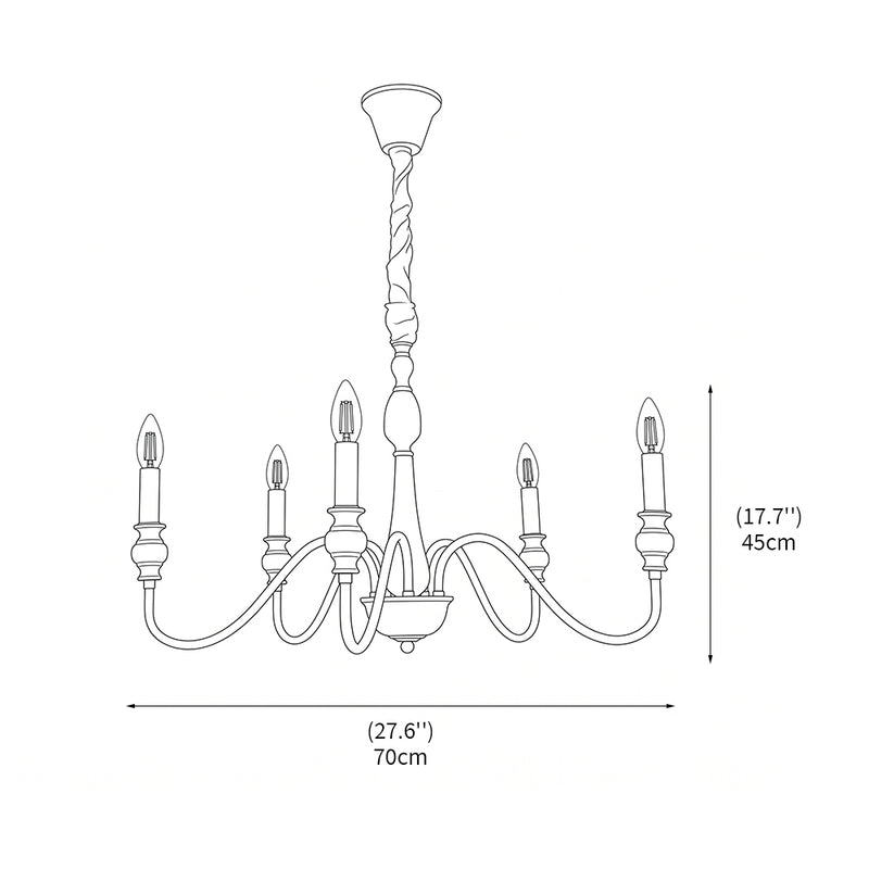 Silhouette Chandelier