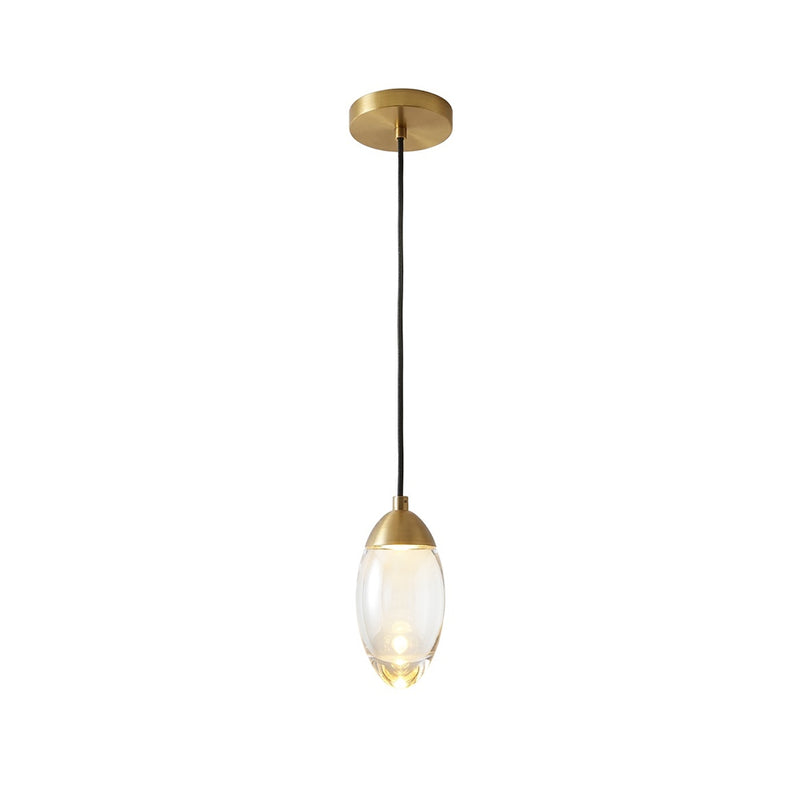 Sinclair Crystal Teardrop Pendant Lamp