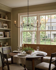 Sinclair Iron Candle Chandelier – detail 10