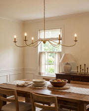 Sinclair Iron Candle Chandelier – detail 11