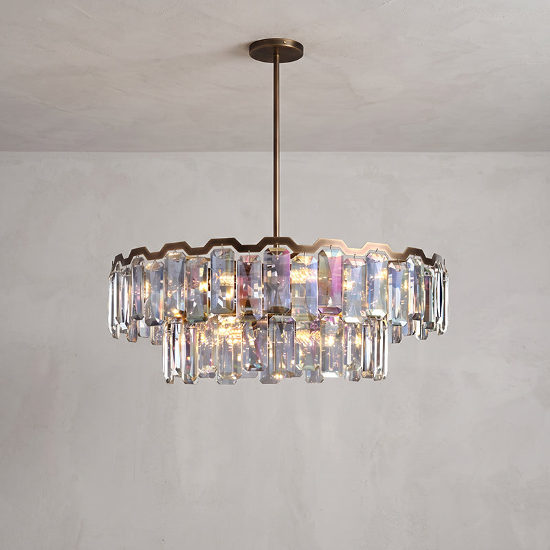 Ezra Organische Glazen Hanglamp