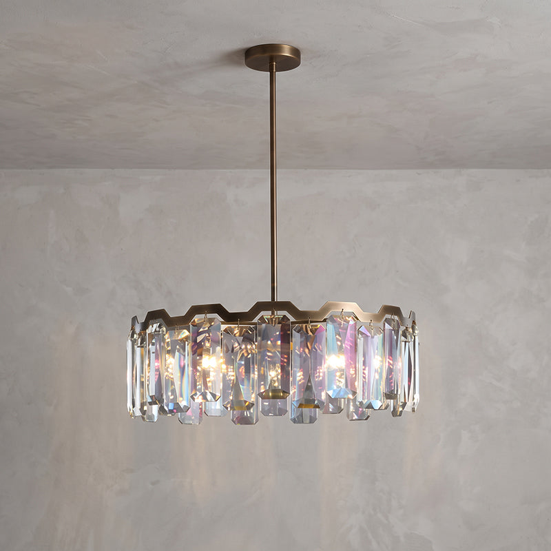 Ezra Organische Glazen Hanglamp